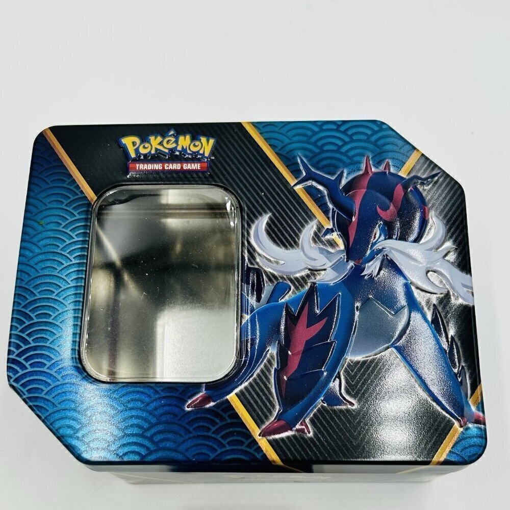 Galarian Samurott Divergent Powers Tin EMPTY NO PACKS - Pokemon